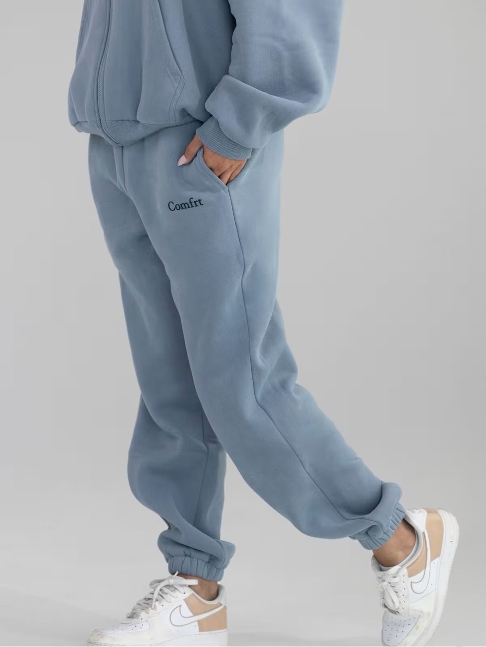 Comfrt Cloud Sweatpants NWT Medium Blue Willow Cozy Lounge Joggers